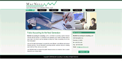 Desktop Screenshot of macnellcpa.com
